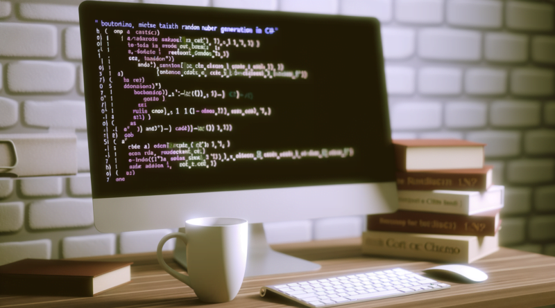 Generar números Aleatorios C#