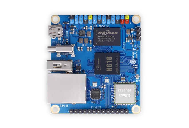 Orange Pi Zero 3 - Vista superior